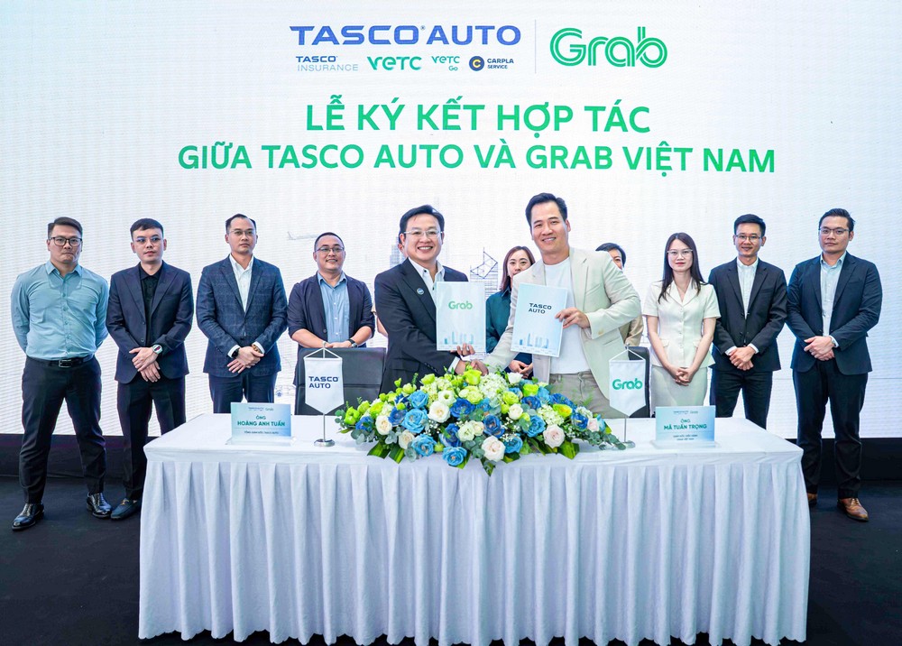Grab và Tasco mở rộng hệ sinh thái xanh