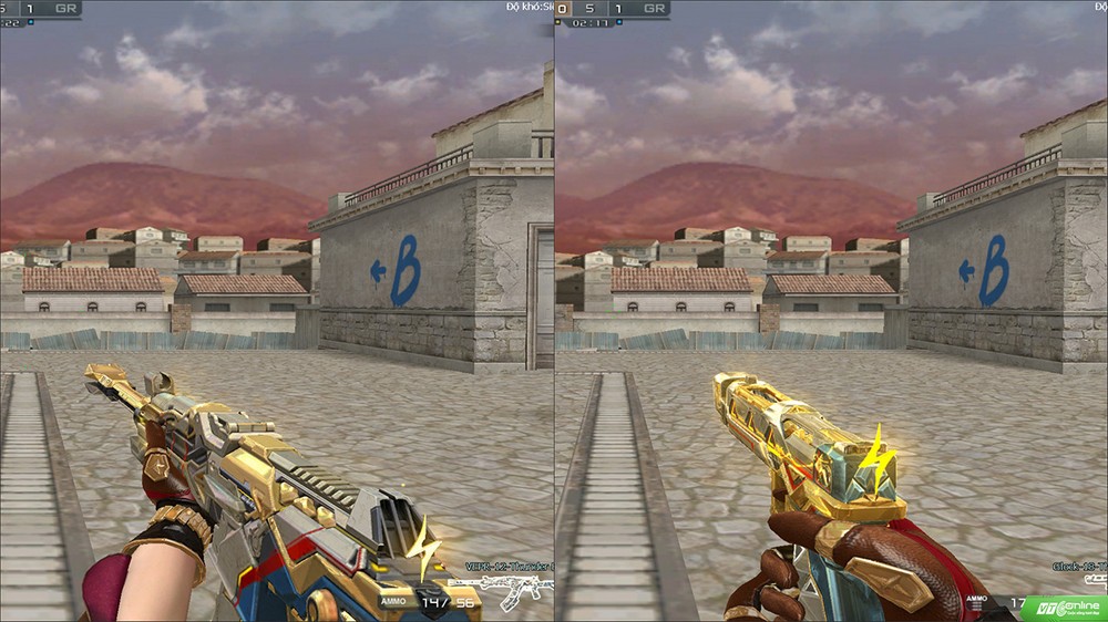 Crossfire giới thiệu vũ khí khắc ấn mới với Kho Báu Hoàng Gia Sapphire QBZ-03 Angelic Beast Relic