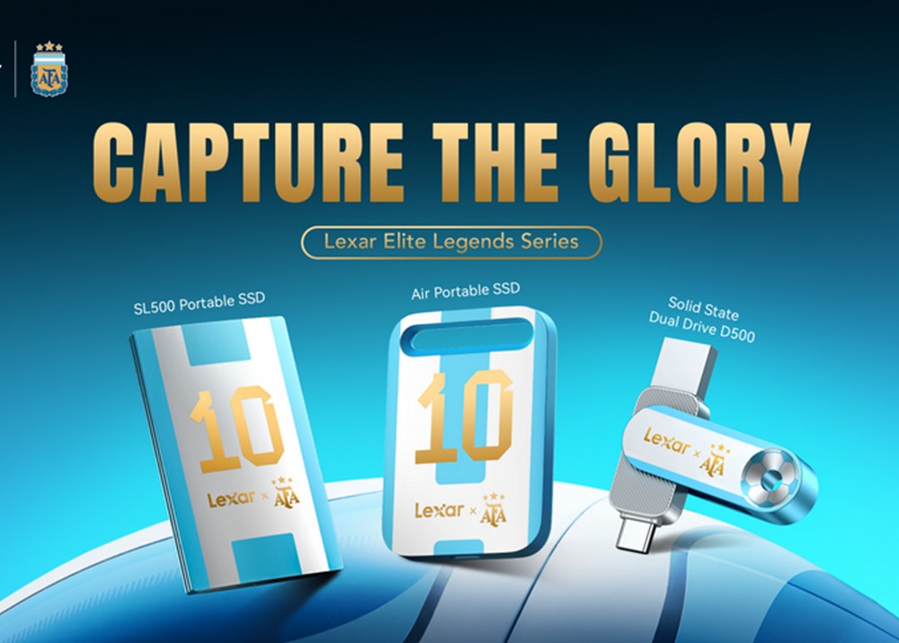 Lexar giới thiệu bộ lưu trữ AFA Elite Legends