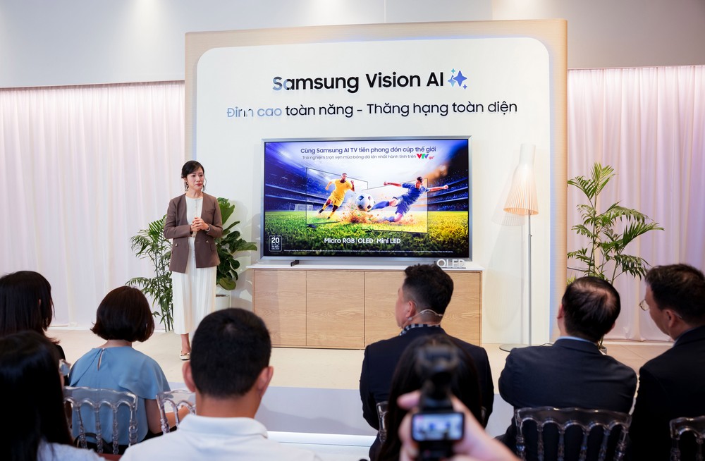 Samsung giới thiệu loạt sản phẩm mới tại Samsung Vision AI 2026