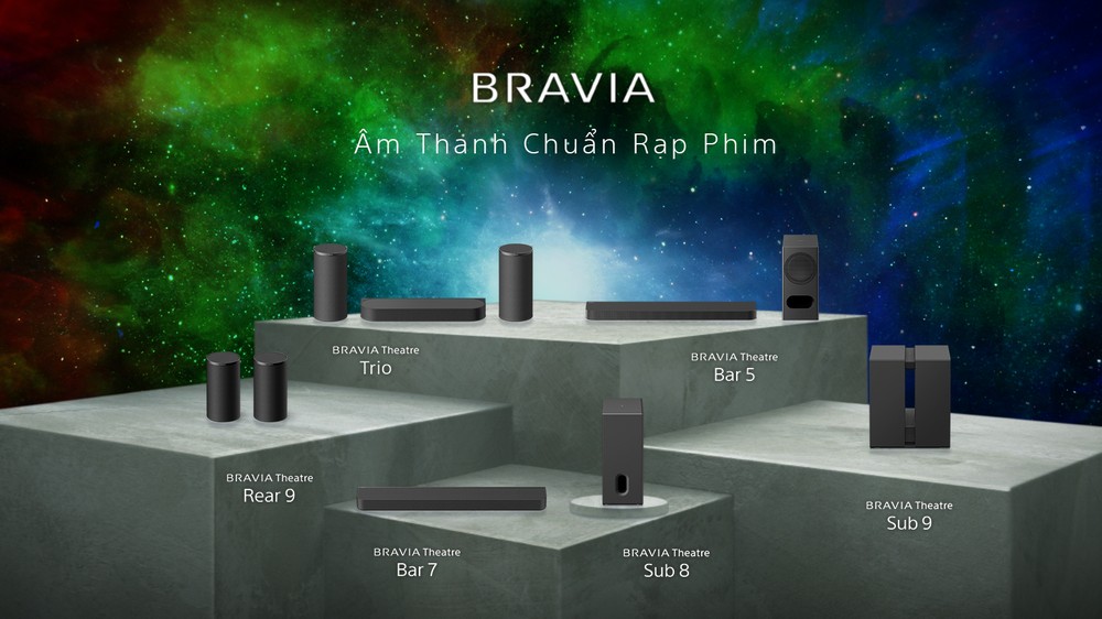 Sony ra mắt TV BRAVIA và BRAVIA Theatre 2026