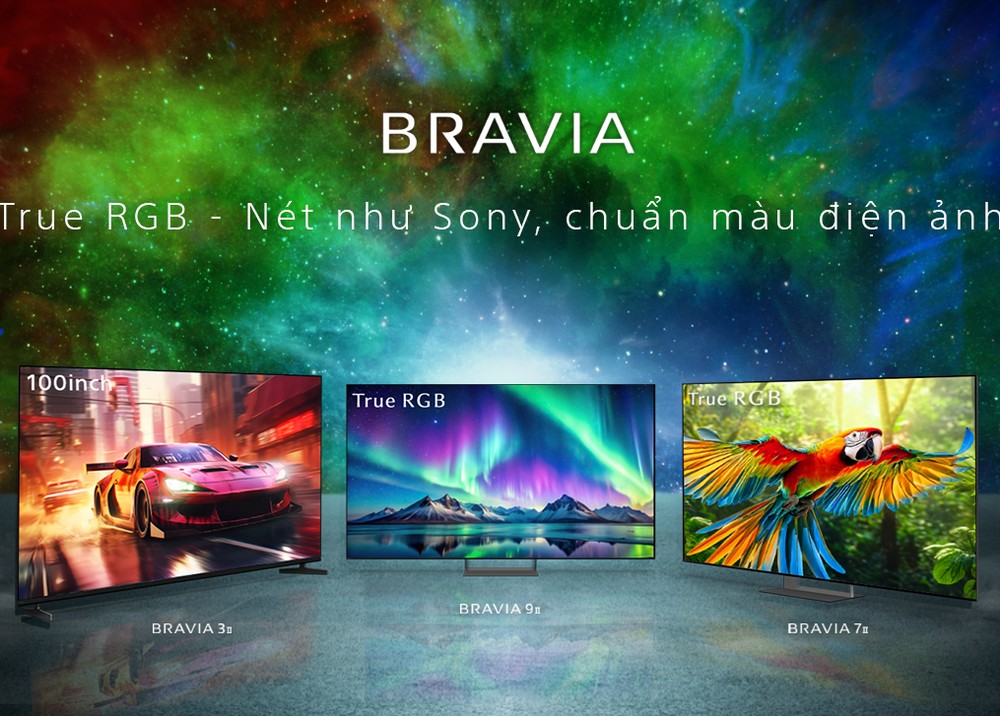 Sony ra mắt TV và hệ sinh thái âm thanh BRAVIA mới