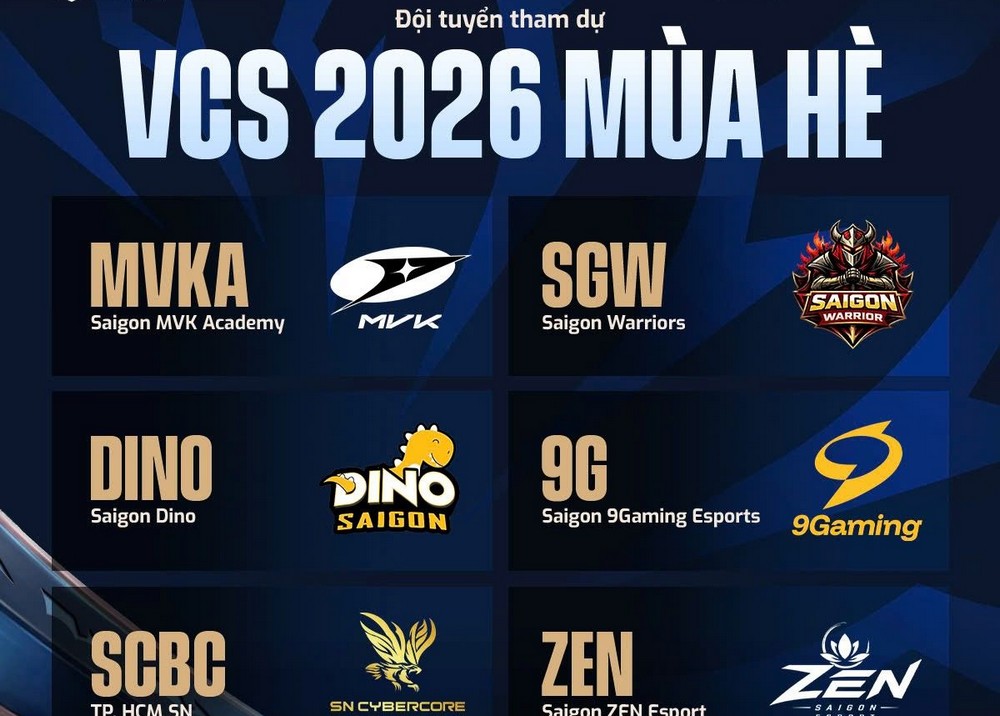 VCS 2026 Mùa Hè chính thức khởi tranh