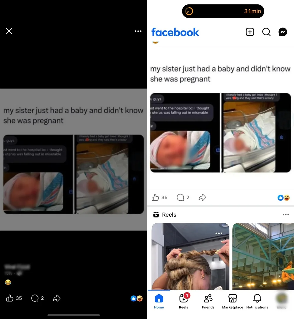 Vì sao ảnh Facebook bỗng dưng tối lại khi người dùng ấn xem?