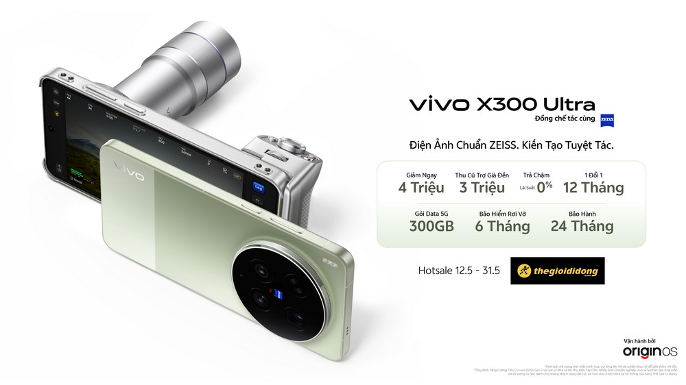vivo thúc đẩy sáng tạo cùng X300 Ultra