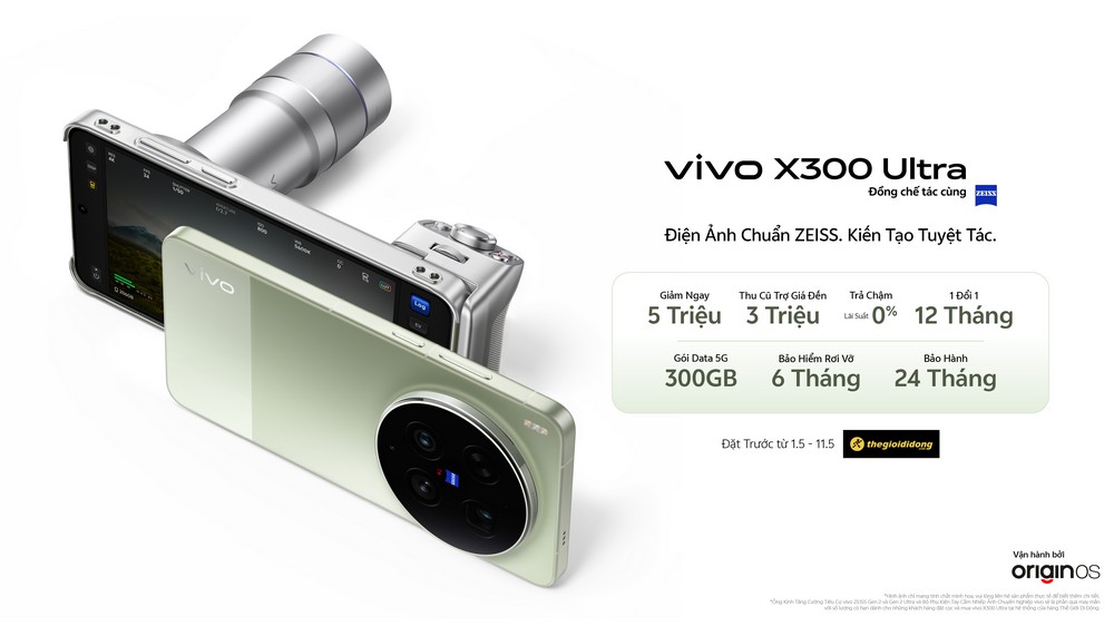 vivo chính thức ra mắt vivo X300 Ultra tại Việt Nam