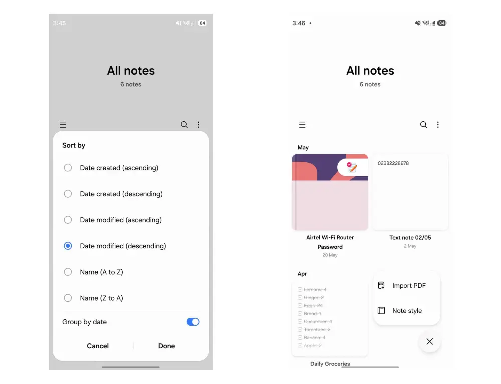 Samsung Notes được bổ sung tính năng gì mới?