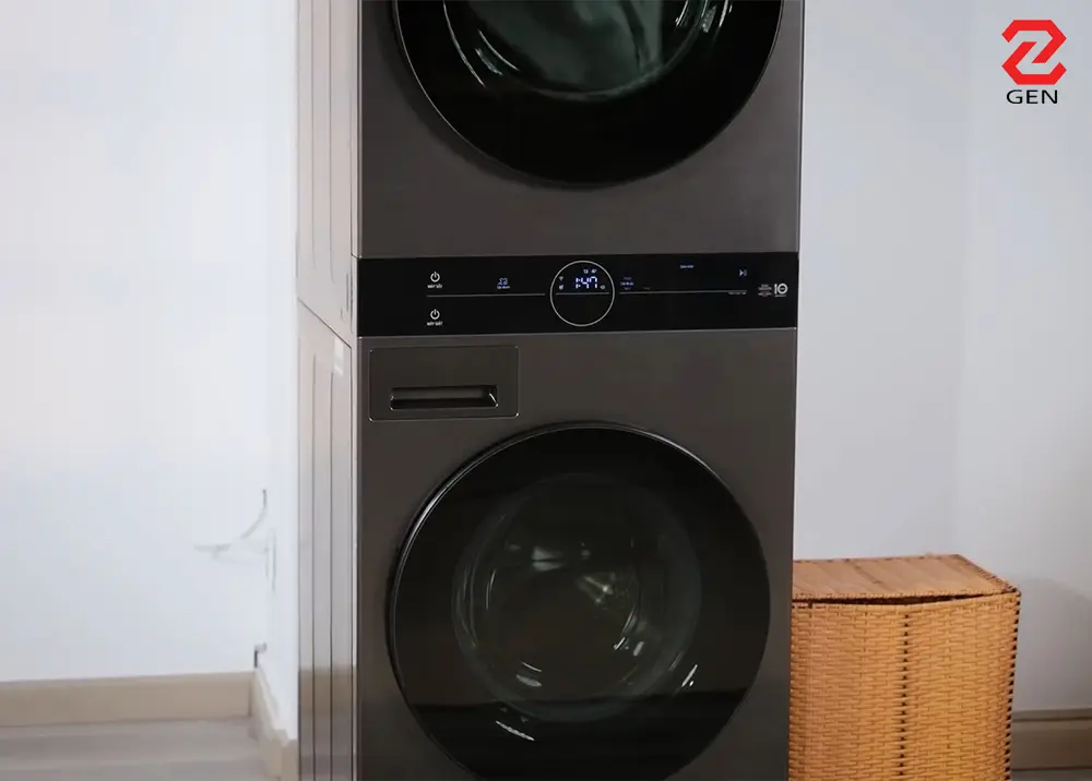 LG WashTower: Tháp giặt sấy "2 trong 1" cực tiện lợi