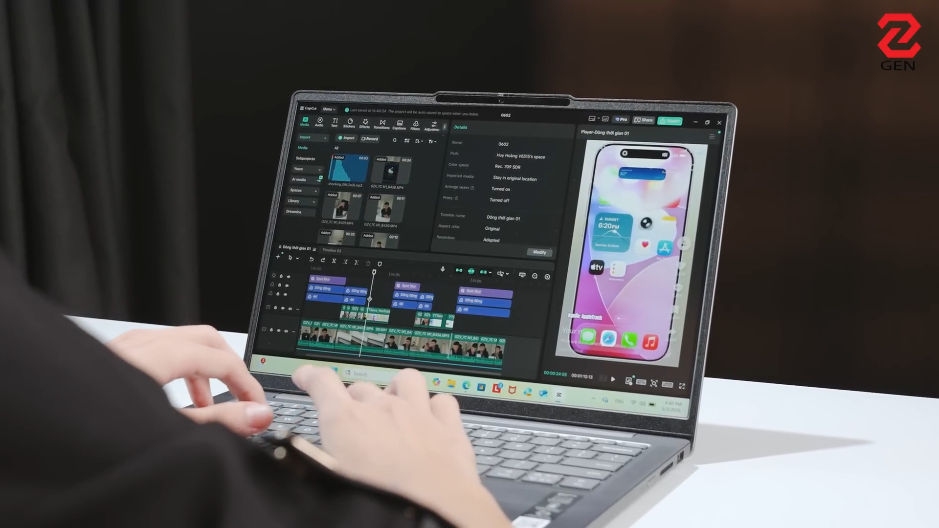 Trải nghiệm Lenovo Ideapad Slim 3i: Nhỏ gọn, AI "có võ"