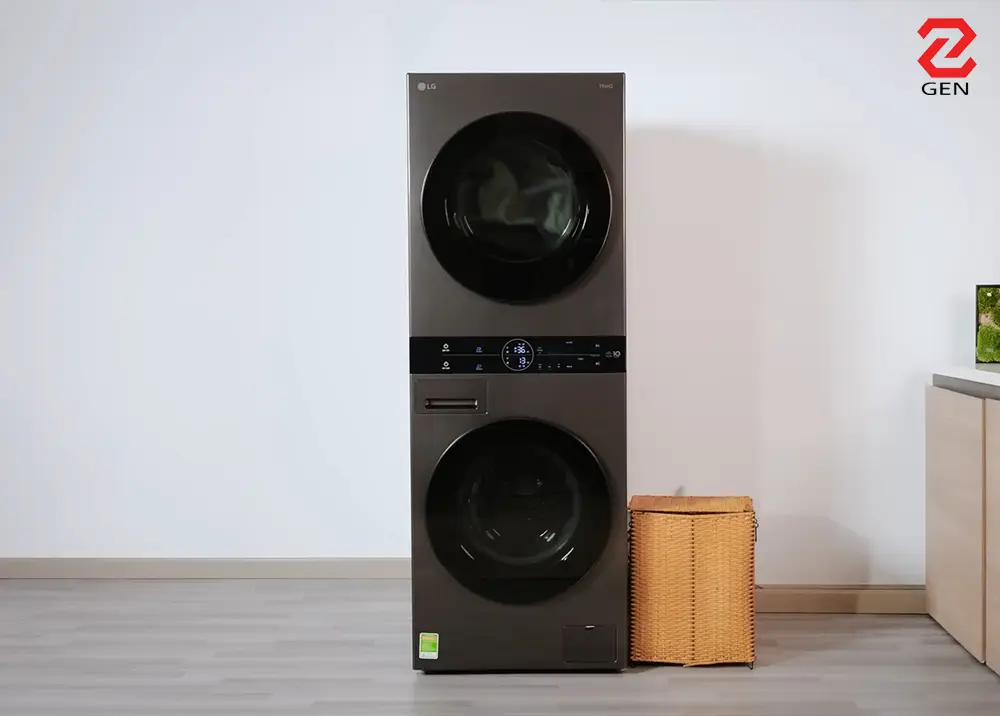 LG WashTower: Tháp giặt sấy "2 trong 1" cực tiện lợi