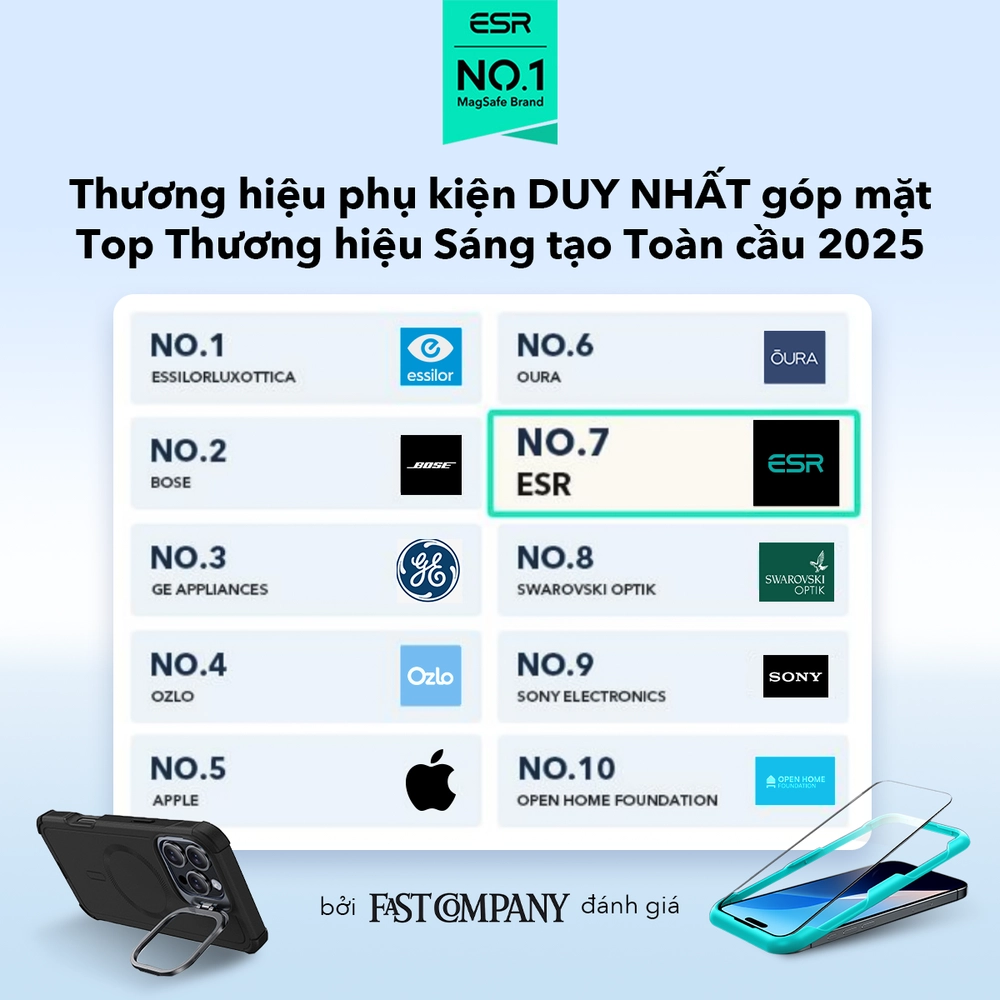 Bao da iPad và bút cảm ứng ESR: Bộ đôi phụ kiện đáng đầu tư cho người dùng Apple