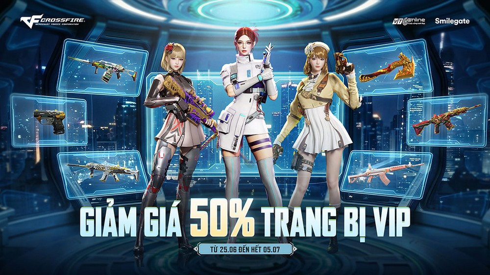 Crossfire mừng 6 năm đồng hành cùng VTC Online