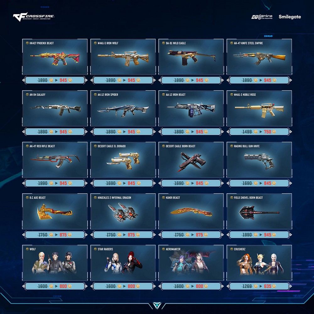 Crossfire mừng 6 năm đồng hành cùng VTC Online