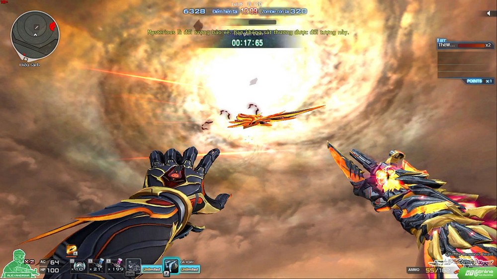 Crossfire tung Kho Báu Hoàng Gia Sapphire Demonic Beast