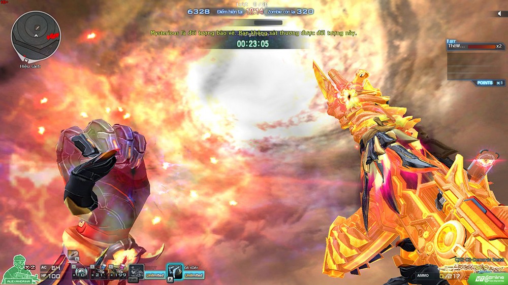 Crossfire tung Kho Báu Hoàng Gia Sapphire Demonic Beast