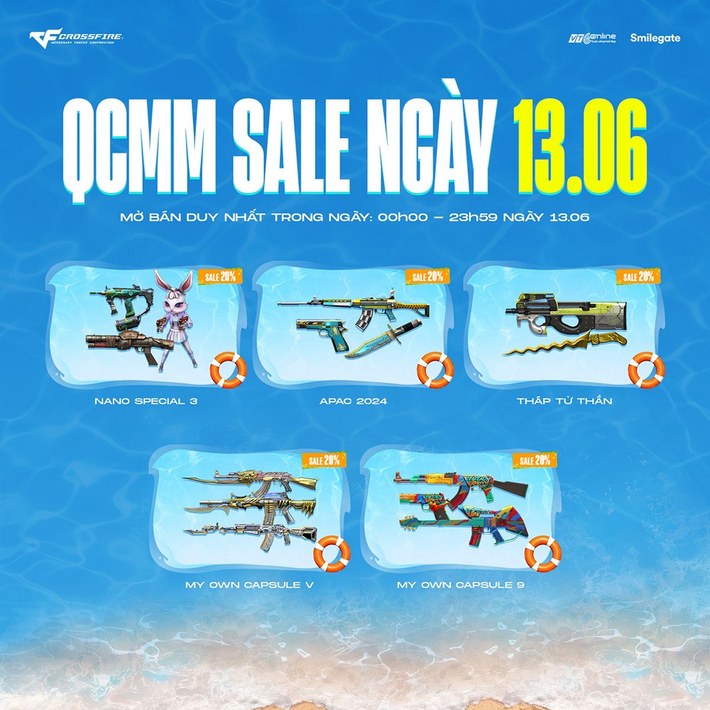 Săn ưu đãi chớp nhoáng với Flash Sale của Crossfire