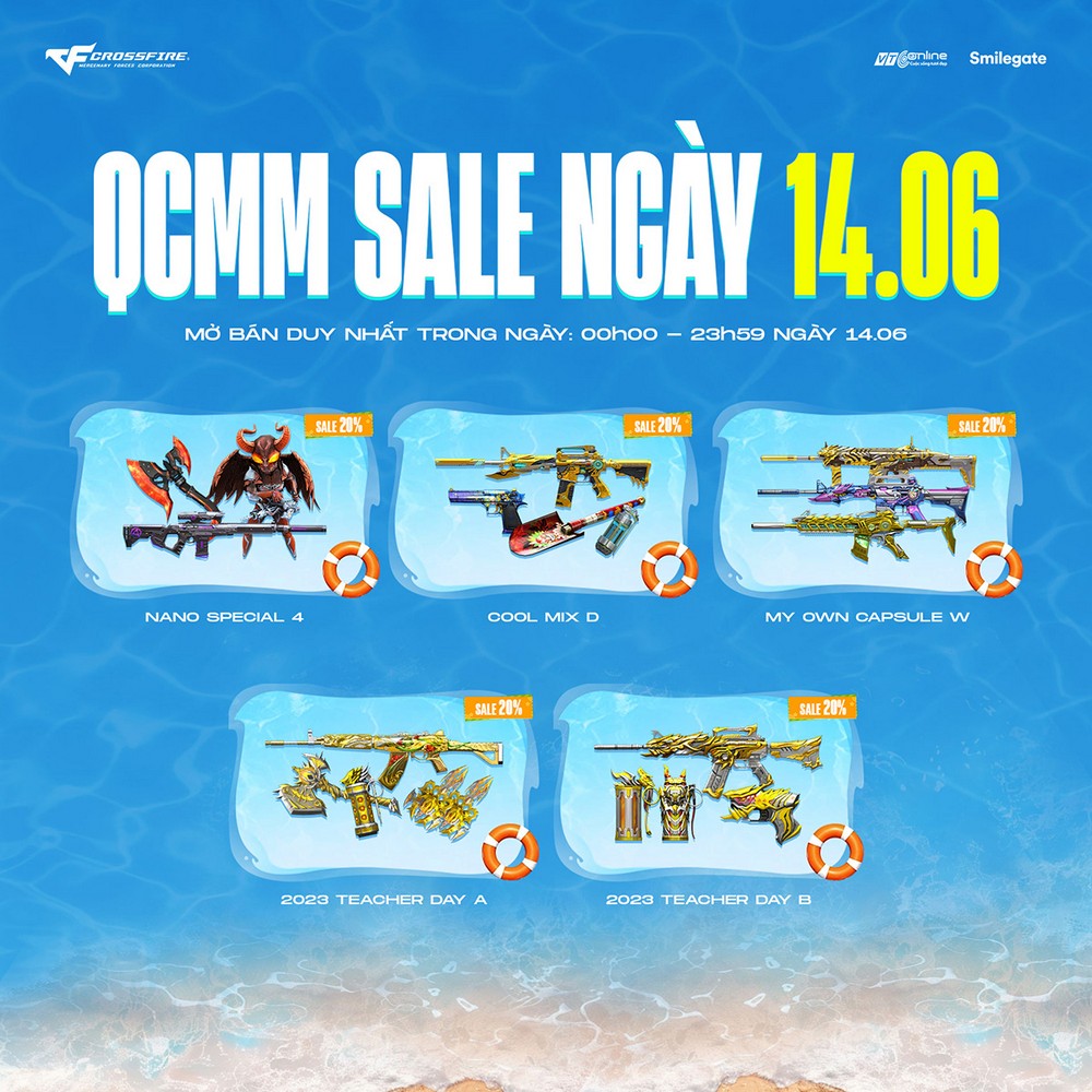 Săn ưu đãi chớp nhoáng với Flash Sale của Crossfire
