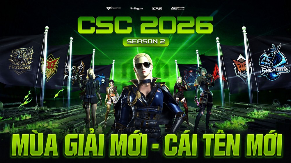 Giải đấu CSC 2026 Mùa 2 chính thức khởi tranh