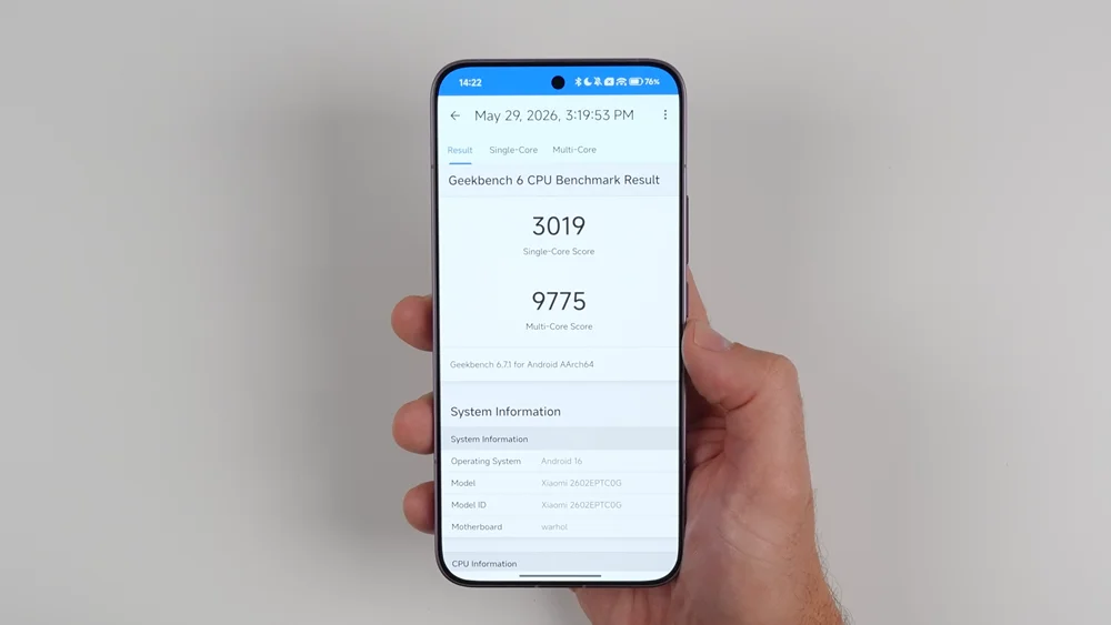 Đánh giá pin và hiệu năng của Xiaomi 17T Pro