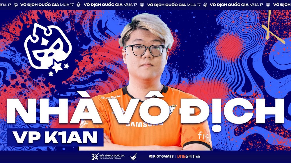 K1an đăng quang giải Vô địch Quốc gia ĐTCL Mùa 17