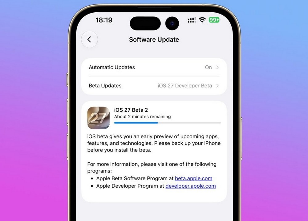 Apple phát hành iOS 27 Beta 2: Nhiều nâng cấp cực hot