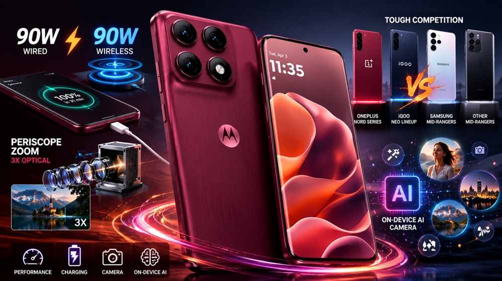 Lộ thiết kế Motorola Edge 70 Pro+ cùng camera cực "chiến"