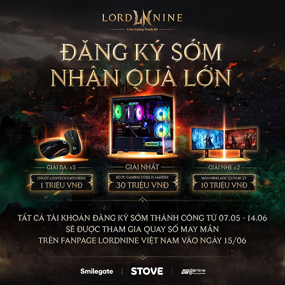 LORDNINE mở đăng ký sớm tại Việt Nam