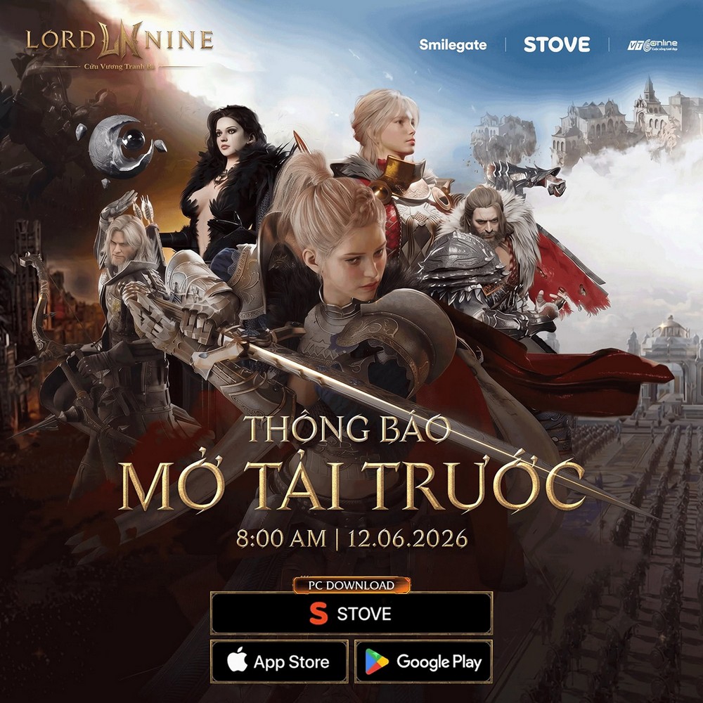 1 triệu game thủ chờ LORDNINE khai chiến