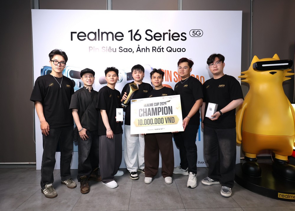 BIMBIM vô địch realme Cup 2026, khép lại mùa giải bùng nổ