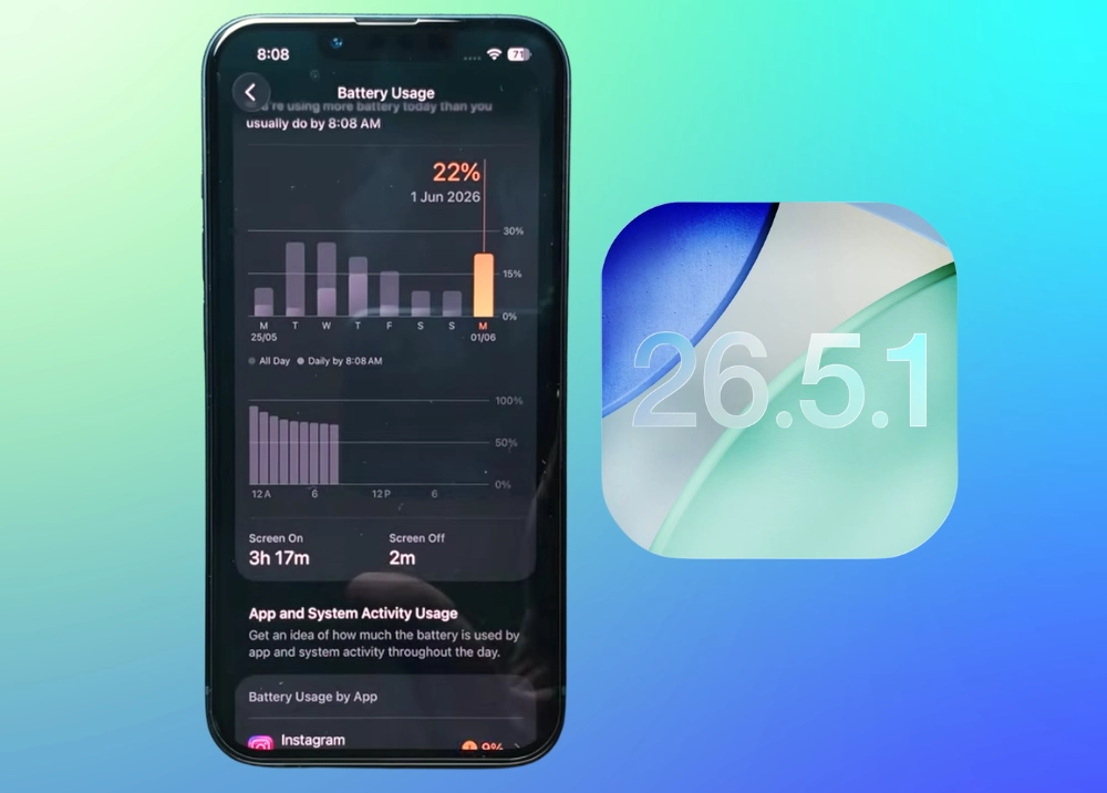 Review iOS 26.5.1: Sửa lỗi nóng máy, hao pin