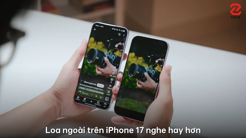 So sánh OPPO Find X9s vs. iPhone 17