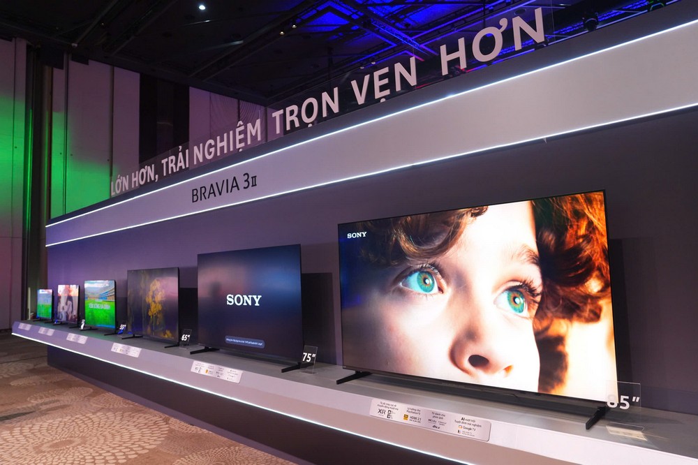 Sony BRAVIA 2026 hoàn thiện "rạp phim tại gia"