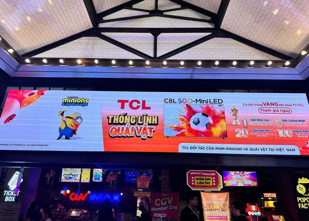 TCL hợp tác cùng bom tấn hoạt hình "Minions & Quái Vật"
