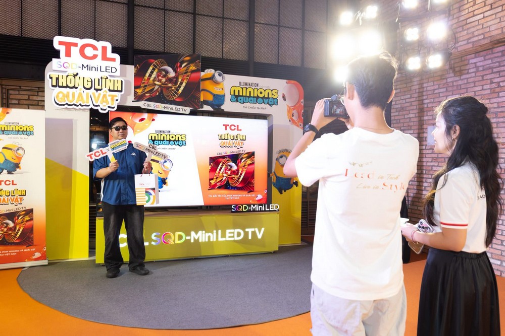 TCL đồng hành cùng Minions & Quái Vật tại Việt Nam