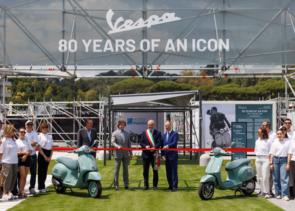 Vespa kỷ niệm 80 năm với đại lễ tại Rome