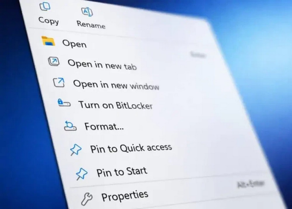 Menu chuột phải trên Windows 11 sắp được chỉnh sửa