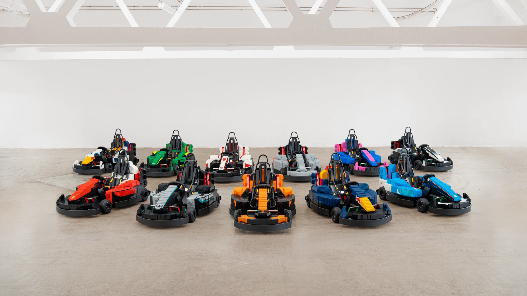 F1 gây sốt với xe đua Lego tự lái