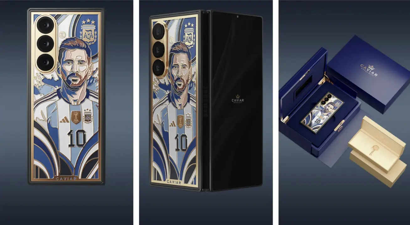 Galaxy Z Fold8 Ultra phiên bản GOAT Lionel Messi xuất hiện