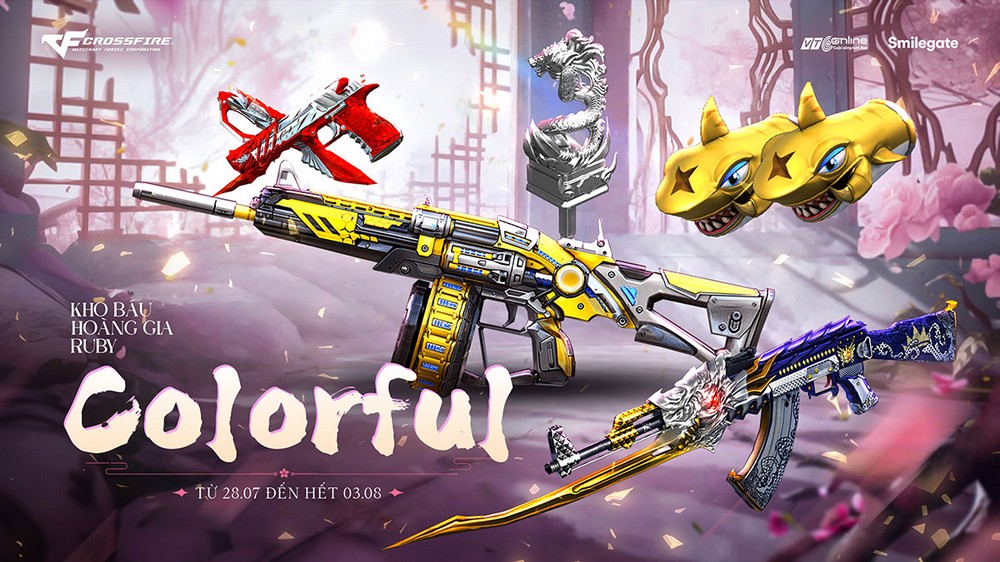 Game thủ Crossfire đón Kho Báu Hoàng Gia Ruby mới
