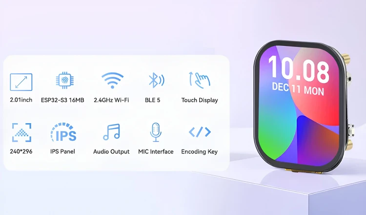 Elecrow ra mắt mô-đun mới cho đồng hồ thông minh DIY 
