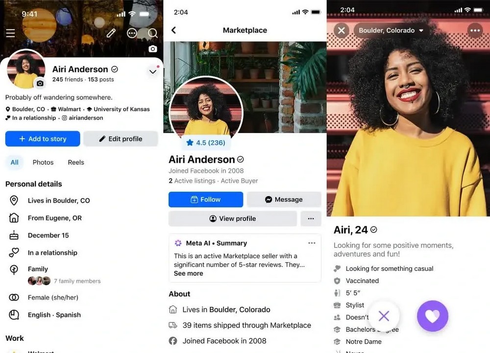 Facebook miễn phí "tick xanh" mới