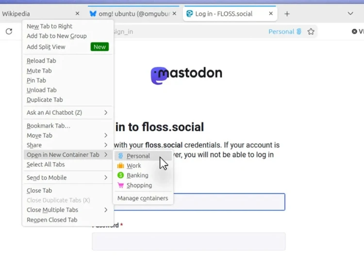 Firefox 153 giải quyết "nỗi đau" đăng nhập nhiều tài khoản