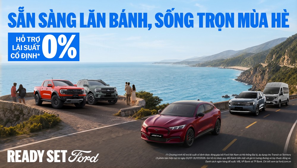 Ford Việt Nam tung ưu đãi tháng 7