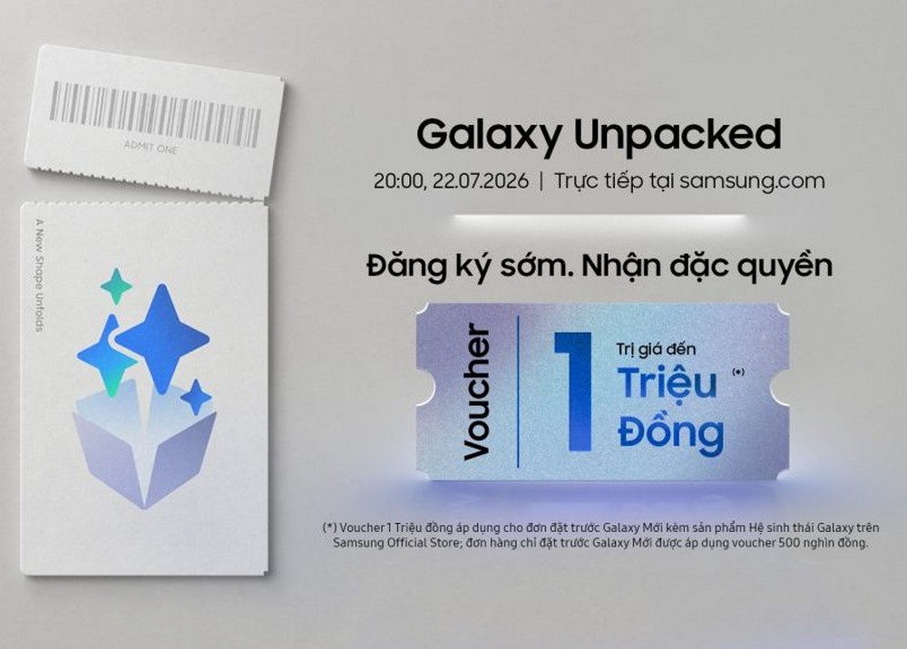 Galaxy Unpacked 22/7: Galaxy Z Fold8 sắp tới tay người dùng?