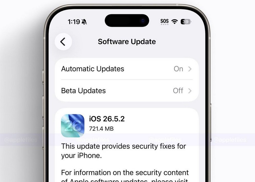 iOS 26.5.2 gây hao pin, nóng máy ở nhiều mẫu iPhone