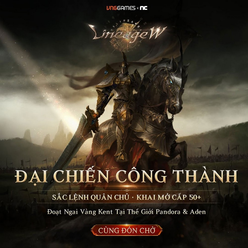 Lineage W tung update, chuẩn bị cho đại chiến vương quyền