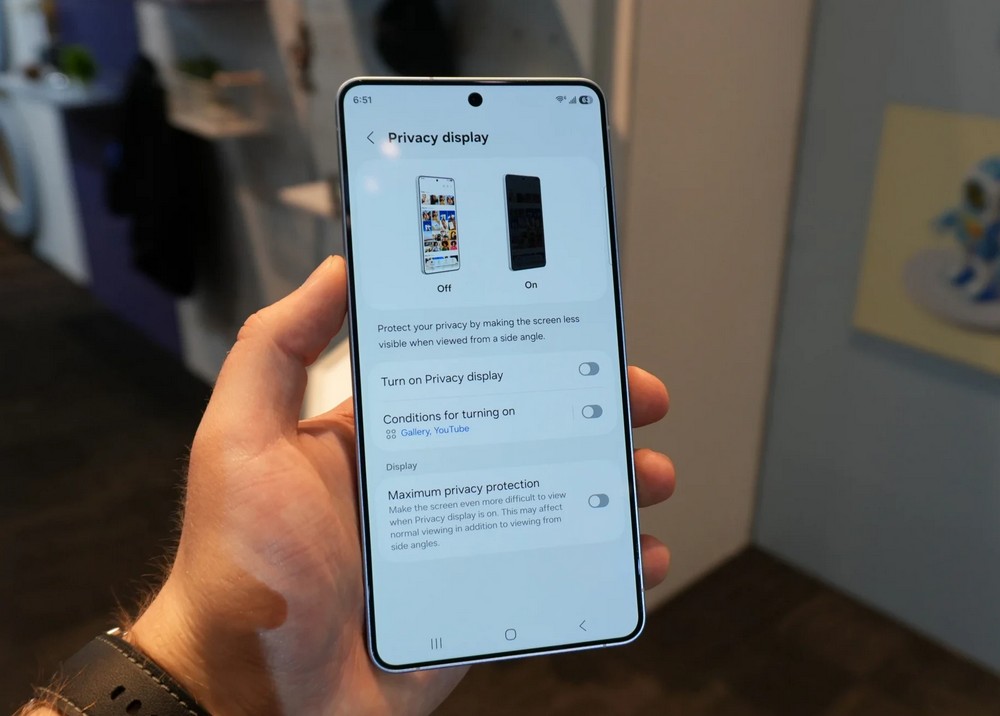 One UI 9 Beta 4 "buff" tính năng chống nhìn trộm trên Galaxy S26 Ultra
