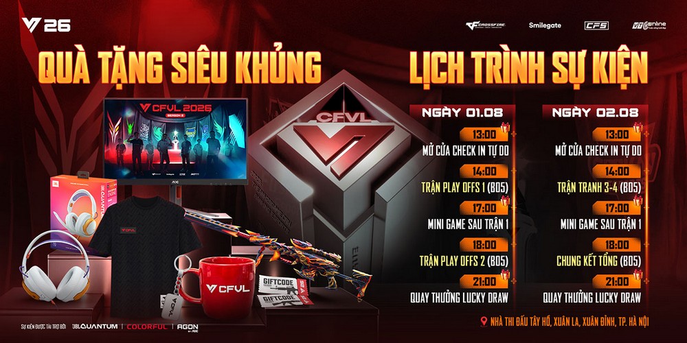 Playoffs CFVL 2026 Mùa 2: Thời khắc quyết định ngôi vương sắp tới