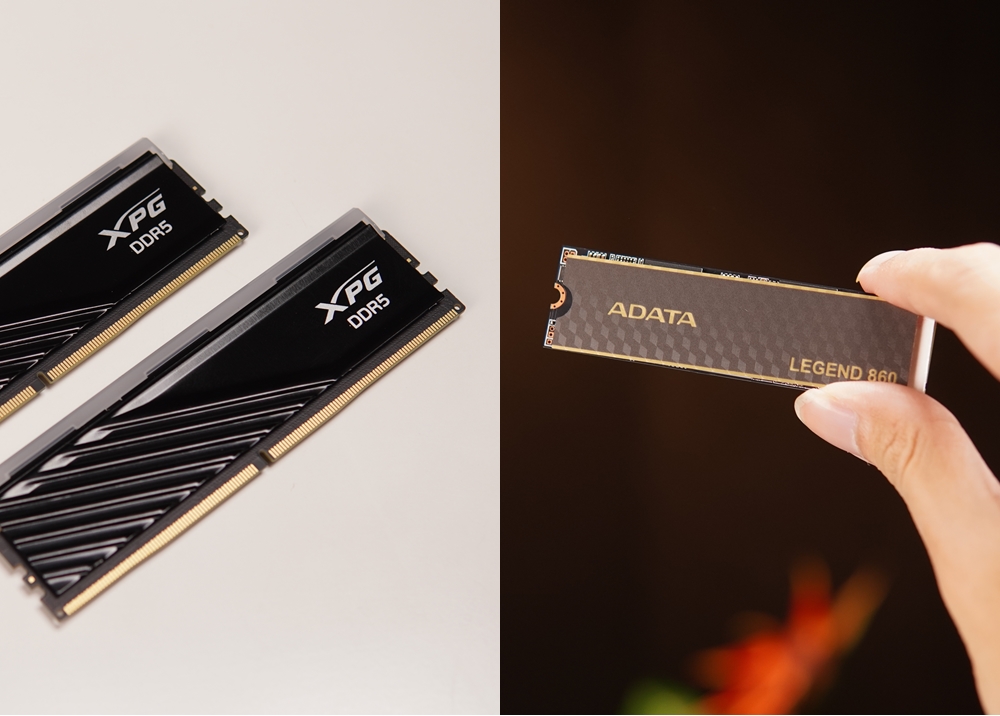RAM Lancer Blade DDR5 32GB và SSD Legend 860 1TB từ ADATA: Kết đôi hoàn hảo cho hiệu năng đỉnh