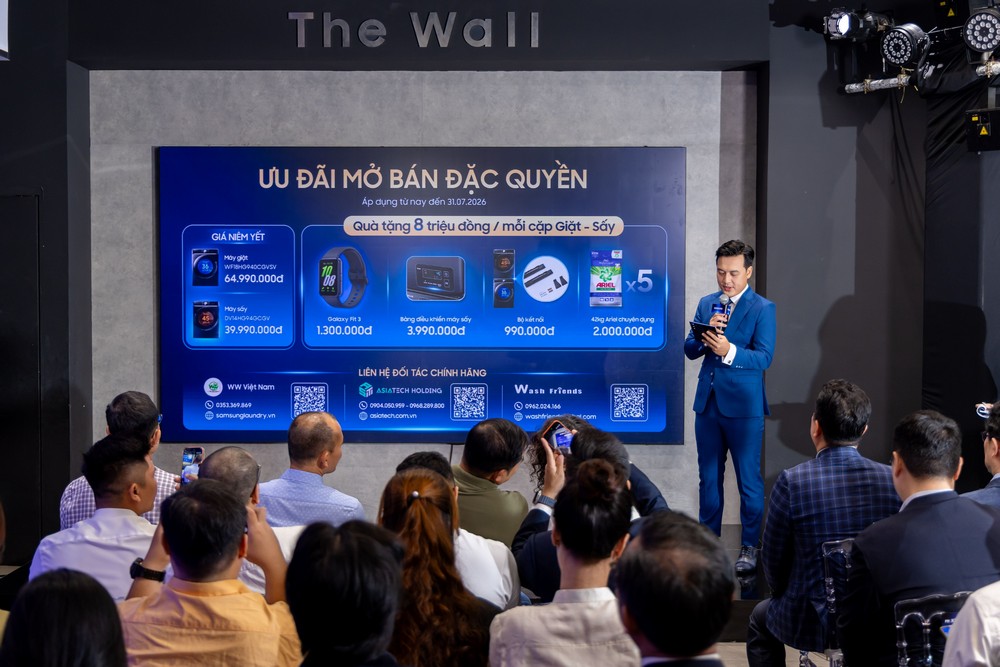 Samsung tung giải pháp giặt sấy công nghiệp 2 Samsung tung giải pháp giặt sấy công nghiệp